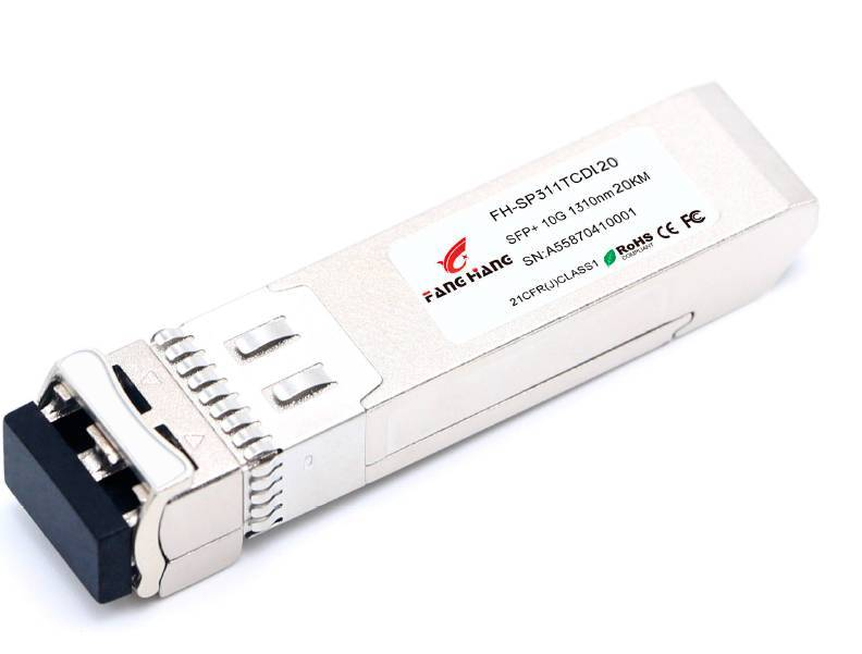 SFP+ 10GE модуль, 20 км, SM, 2 волокна, 1310 nm, LC, DDM