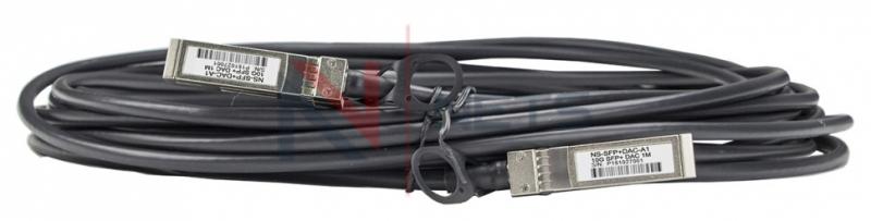 Оптический трансивер Direct Attach NS-SFP+DAC-A1, соединительный шнур DAC 1m